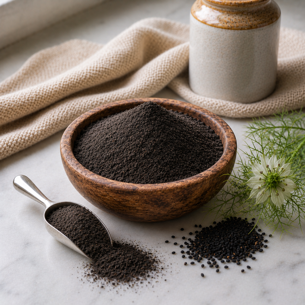 Organic Black Himej Powder